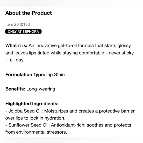 NIB Rare Beauty Soft Pinch Tinted Lip Oil in Hope - Picture 8 of 14